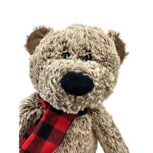 Animal Adventure Plush Teddy Bear Checker Scarf '17 Edition 12"  Stuffed Animal